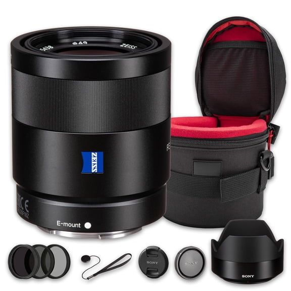 Sony Zeiss Sonnar T FE 55mm f/1.8 Lens | Full-Frame Standard Prime with Premium Optics