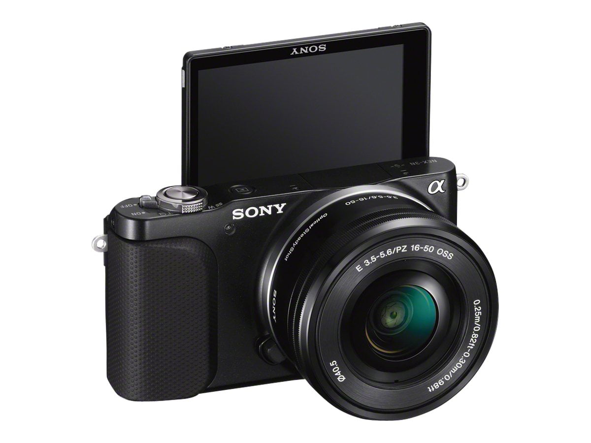 Sony a NEX 3NL Digital camera mirrorless 16.1 MP APS-C 3x optical  zoom 16-50mm lens black