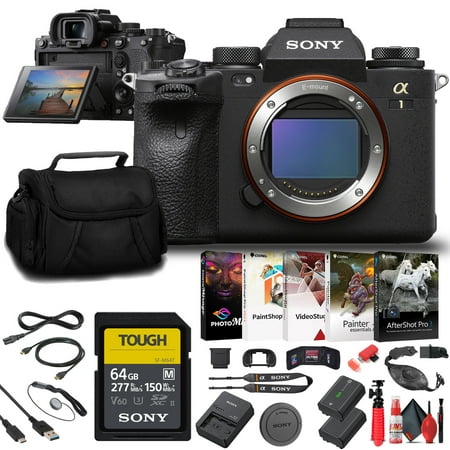Sony a1 Mirrorless Camera + 64GB Card + Bag + NP-FZ100 Battery + More