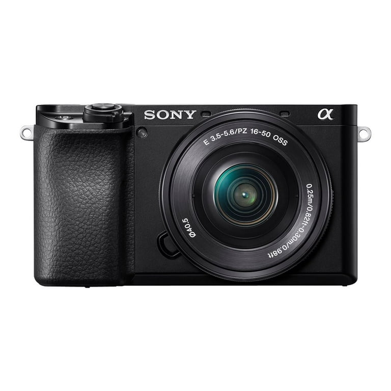 Sony Pro Alpha   6100 24.2 Megapixel Mirrorless Camera with Lens