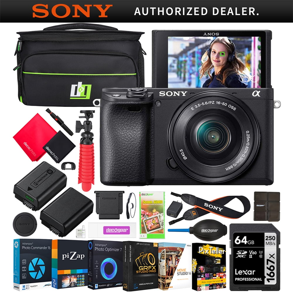 Sony ILCE-6400 A6400 Mirrorless APS-C Interchangeable-Lens