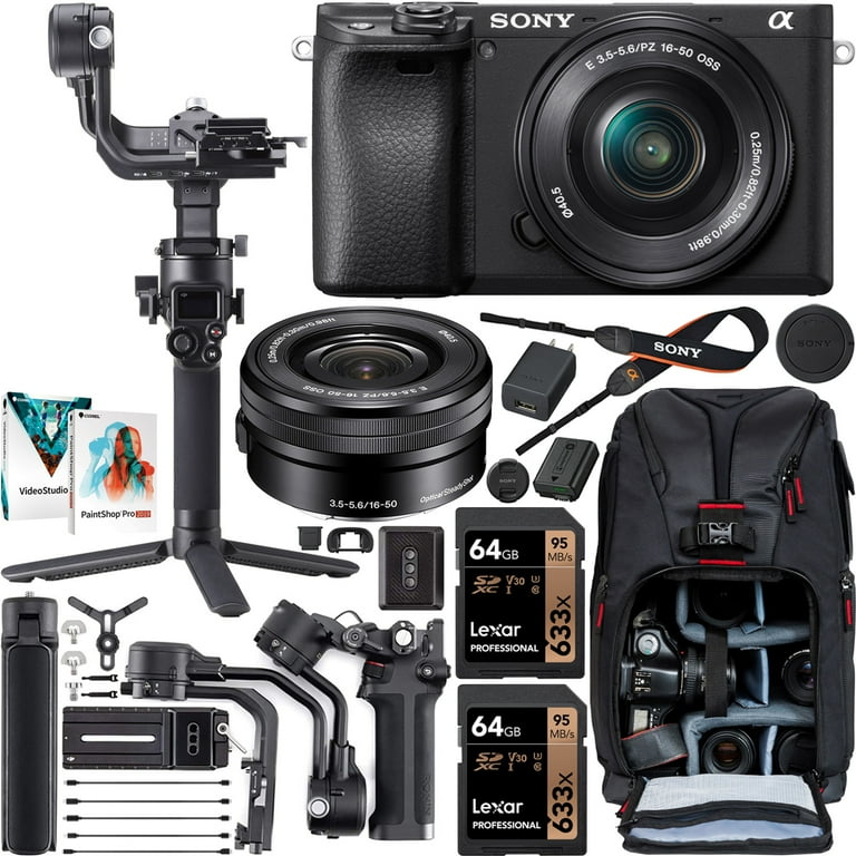 Sony a6400 Mirrorless Camera 16-50mm Lens ILCE-6400LB
