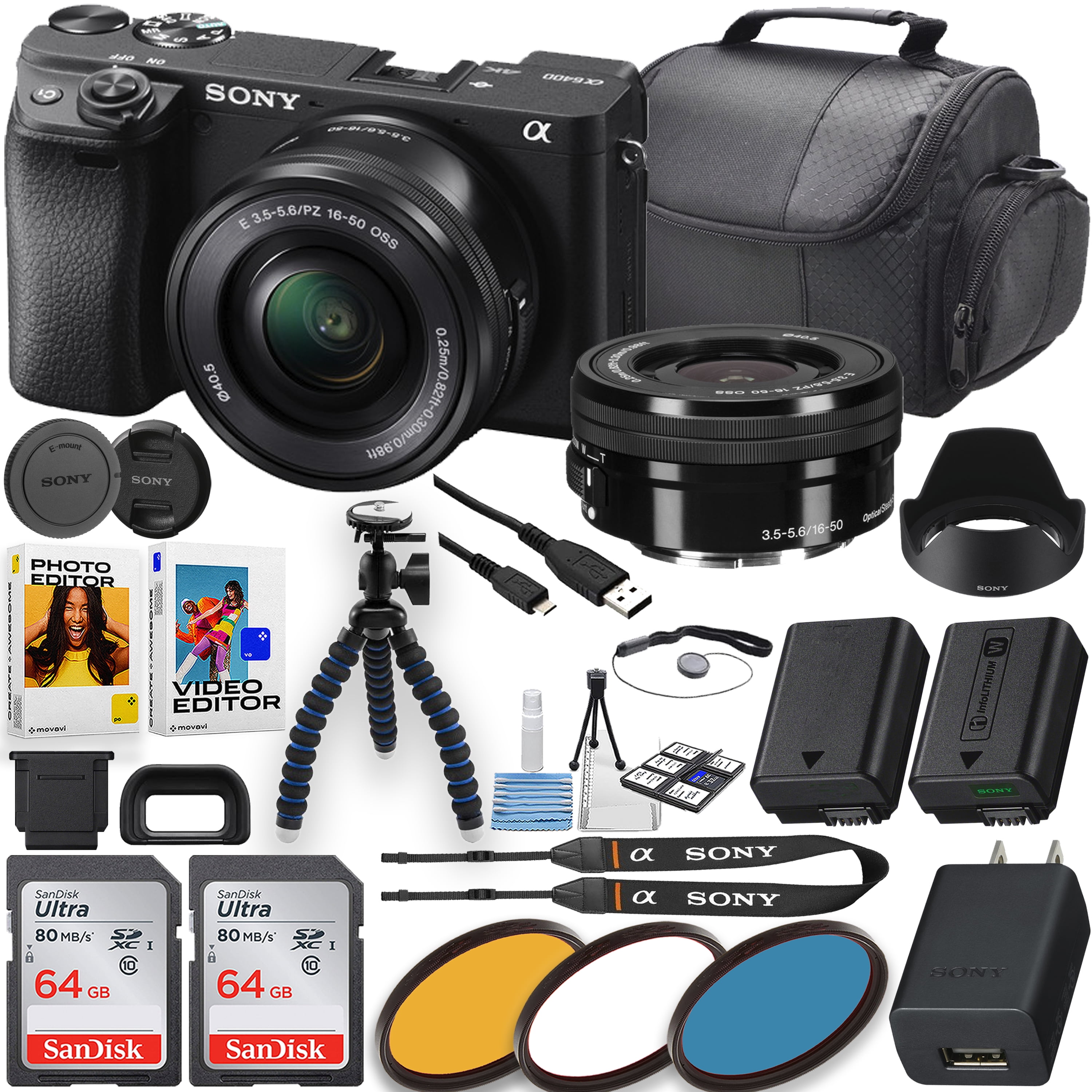 Sony a6400 Mirrorless Camera with Sony E PZ 16-50mm Guatemala Ubuy