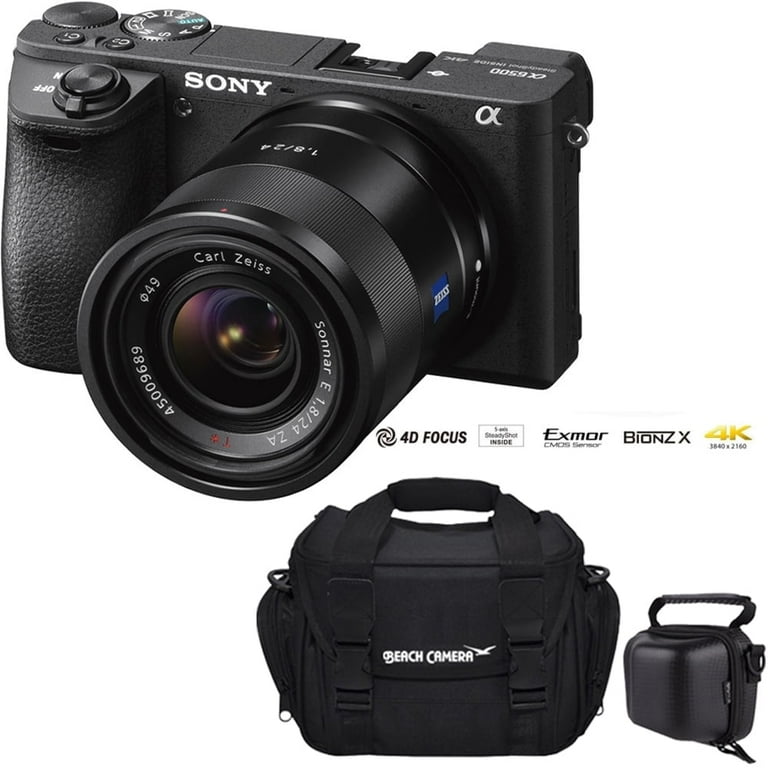Sony a6500 ILCE-6500 4K Mirrorless APS-C Digital Camera with 24mm