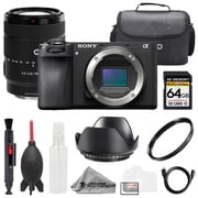 Sony a6700 + 18-135mm f/3.5-5.6 OSS Lens + 64GB + Bag+ UV Filter- Basic Kit International Version