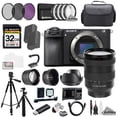 thumbnail image 1 of Sony a6700 + 24-105mm f/4 G OSS Lens +32GB+Ext Bat+9 PC Filtr-MEGA Kit (International Version), 1 of 12