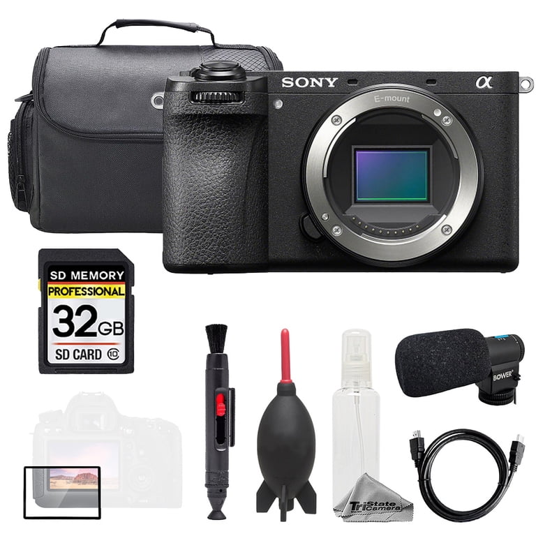 Sony a6700 Black (Body) + Mic + 32GB + Bag+ Screen Protector