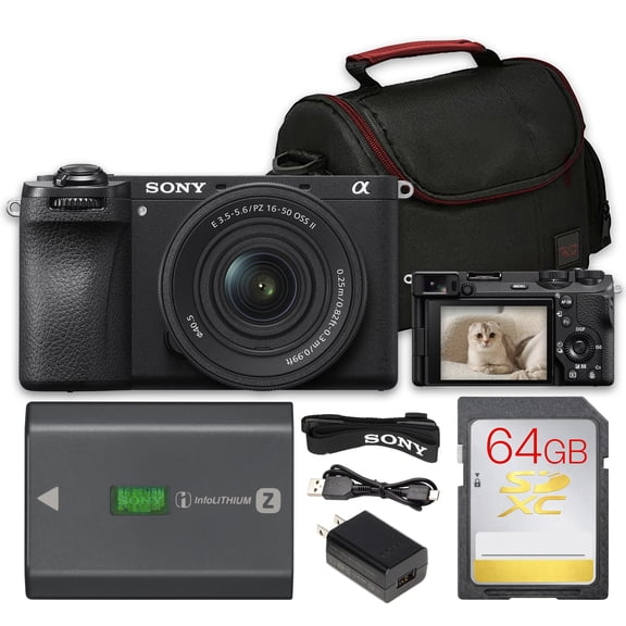 Sony a6700 Mirrorless Camera 26MP APS-C with 16-50mm Lens Bundle | AI Autofocus