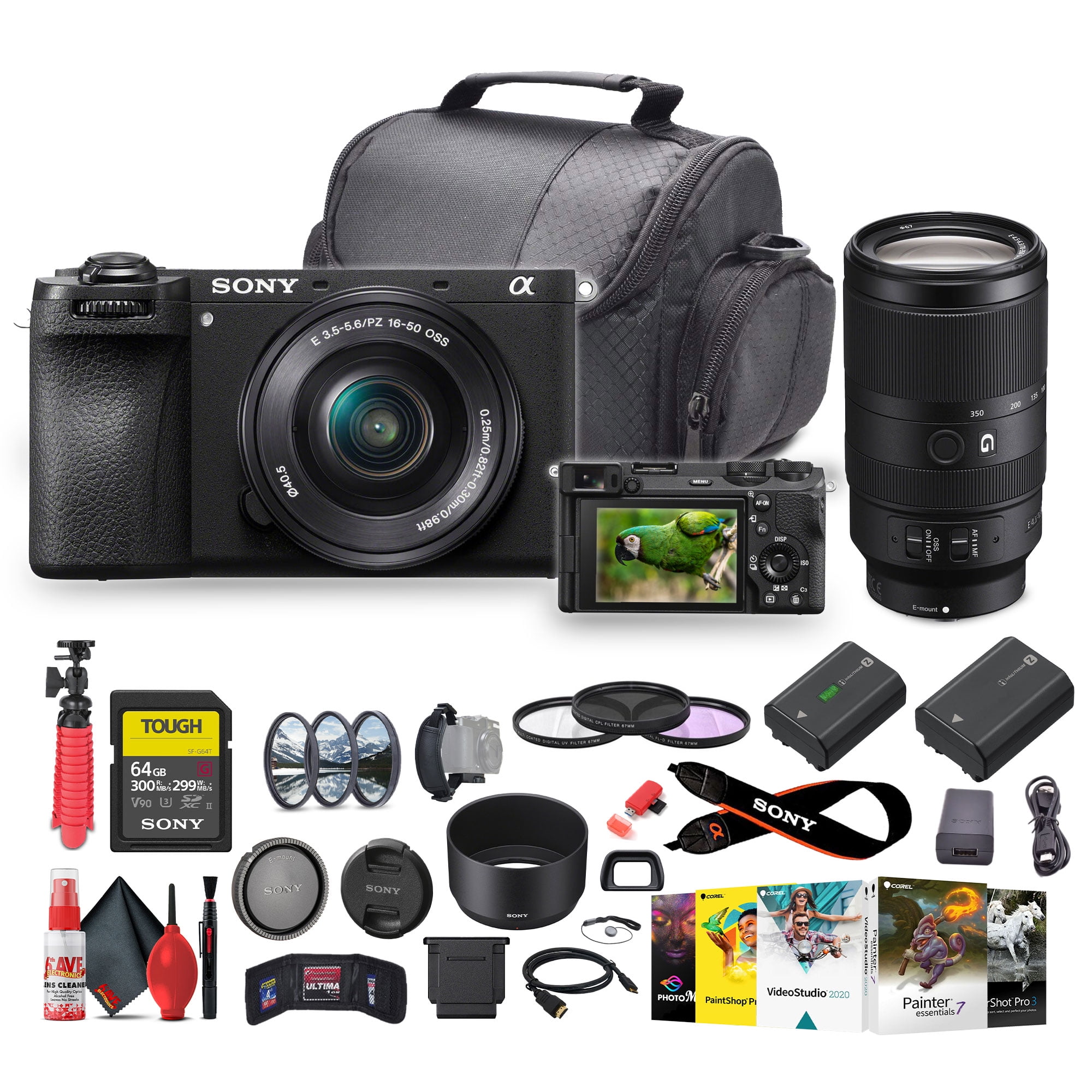 Sony a6700 Mirrorless Vlogger Camera With 1650mm Lens + Sony E 70350