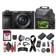 Sony a6700 Mirrorless Vlogger Camera with 16-50mm Lens + 64GB Card + More - BundleInternational Model