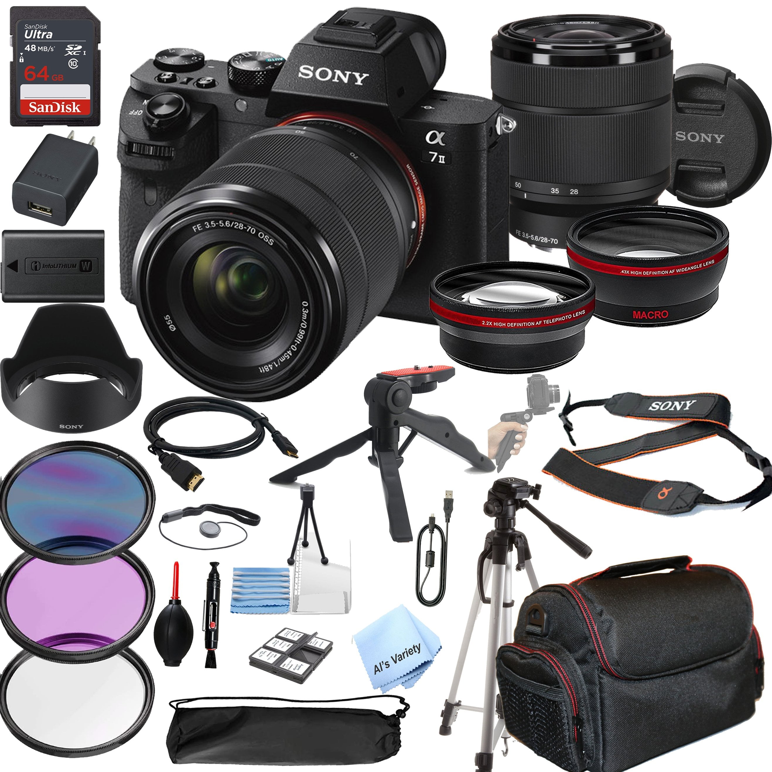 Sony a7 II Mirrorless Camera Bundle with Accessories Kenya Ubuy