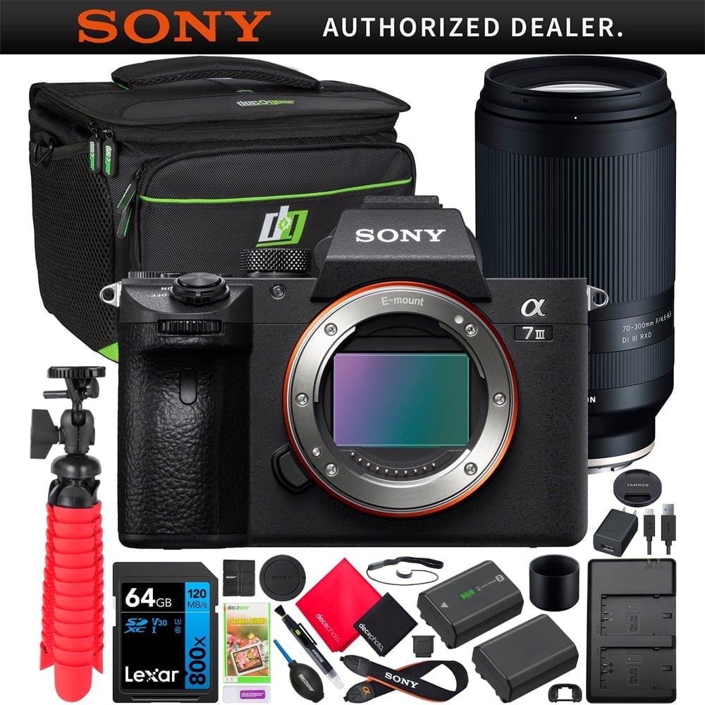 Sony A7 + lens + 3 batteries 【公式通販】