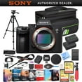 thumbnail image 1 of Sony a7 III Full Frame Mirrorless Interchangeable Lens 4K HDR Camera ILCE-7M3 Bundle w/ Deco Gear Bag, 2x 64GB Cards, Editing Suite & Accessories |Official Sony Partner|, 1 of 10