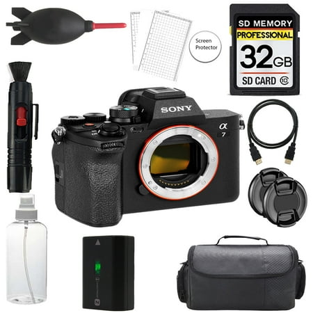 Sony a7 IV Mirrorless Camera + 32GB + Bag+ Screen Protector- Basic Kit (International Version)