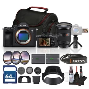 Sony a7 V Mirrorless Camera | Full-Frame E-Mount with Advanced AF, High-Speed Performance & 4K Video | For Photography & Hybrid Creators + Sony FE 24-70mm f/2.8 GM II Lens + GP-VPT2BT Grip + More