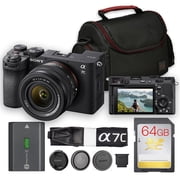 Sony a7C II Mirrorless Camera 28-60mm Lens Bundle Black | 33MP Full-Frame | AI Autofocus