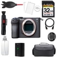 thumbnail image 1 of Sony a7C II Mirrorless Camera (Black) + 32GB + Bag+ Screen Protector- Basic Kit (International Version), 1 of 4