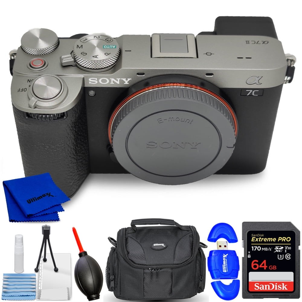Sony Alpha a7C II Full Frame Mirrorless Camera (Silver) ILCE-7CM2