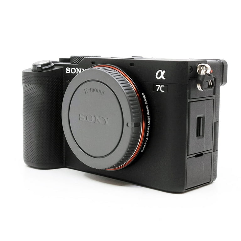 Sony a7C Mirrorless Camera (Body, Black) ILCE7C/B - Walmart.com