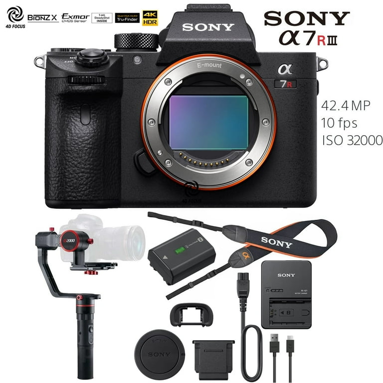 Sony a7R III 42.4MP Full-frame Mirrorless Interchangeable