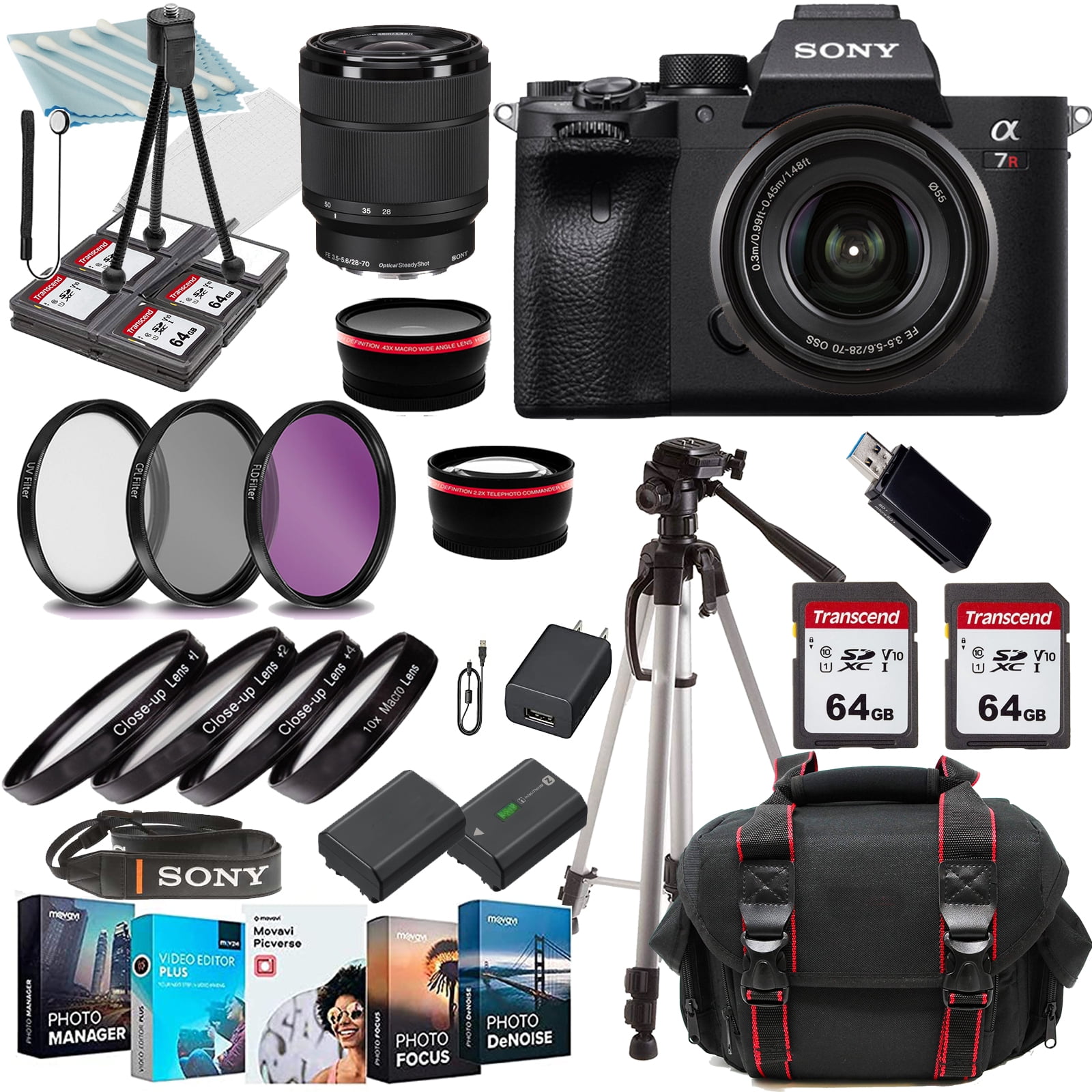 Sony a7R IVA Mirrorless Camera (ILCE7RM4A/B) with Sony FE 28-70mm f/3.5 ...