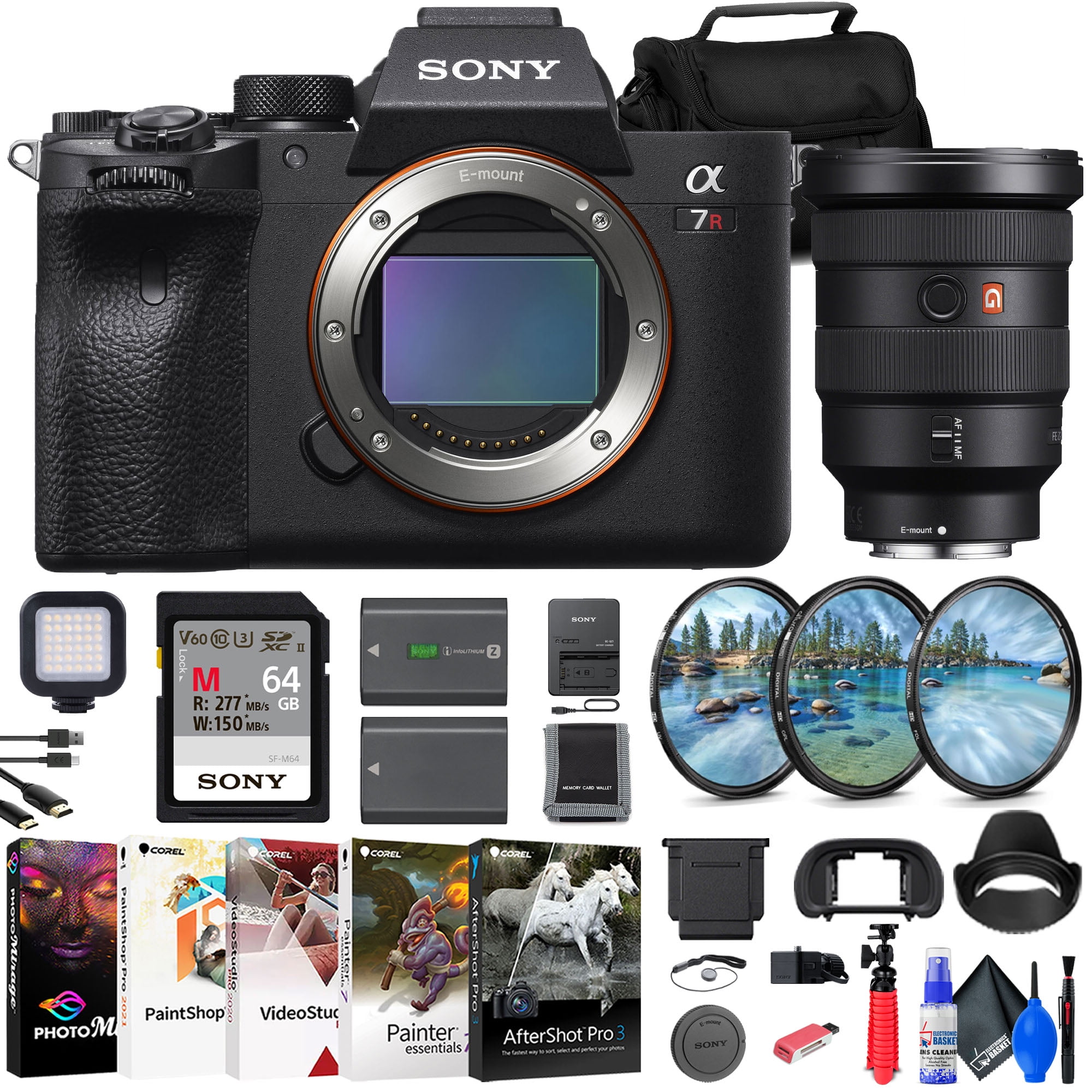 Sony a7R IVA Mirrorless Camera + Sony FE 1635mm Lens + 64GB Card