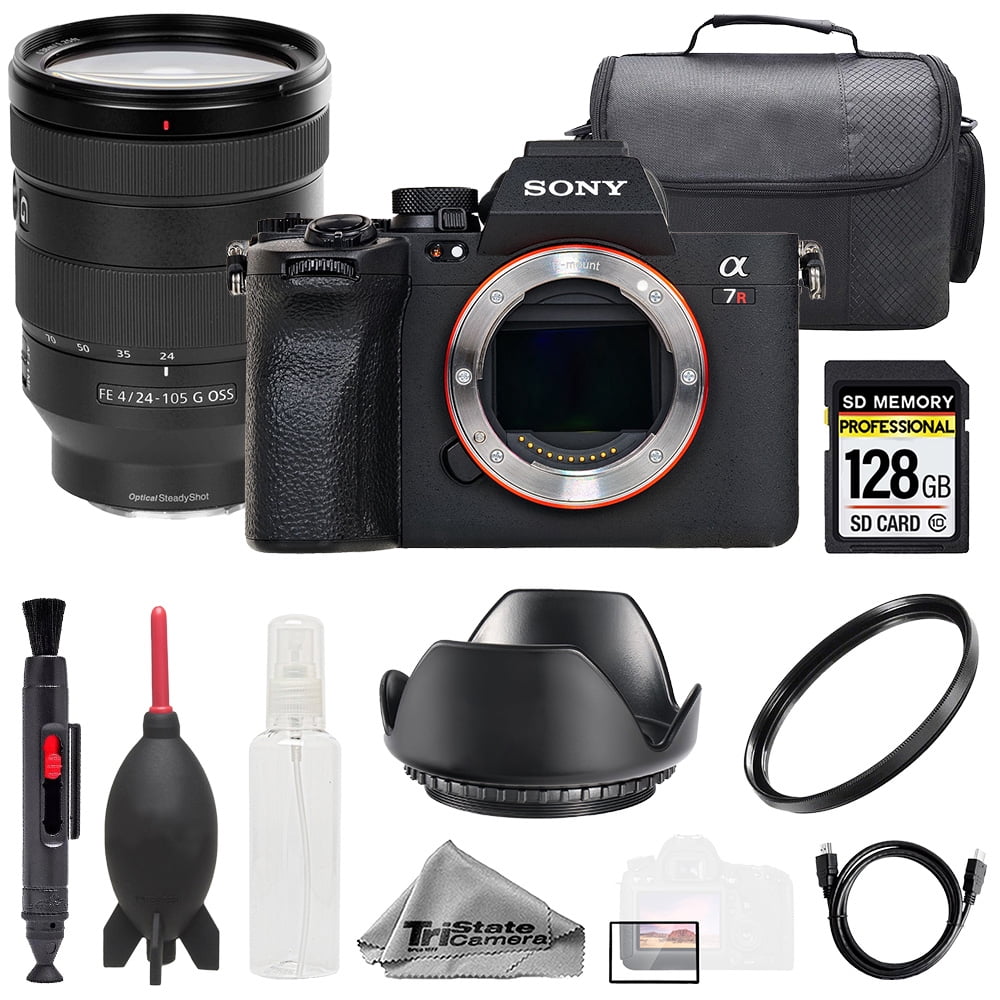 Sony a7R V + FE 24-105mm f/4 G OSS Lens +128GB+ Bag+ UV Filter