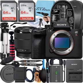 Sony a7R V Mirrorless Camera with FE 28-70mm Lens + Backpack + 2 Pack 64GB Memory Card + Tripod + ZeeTech Accessory Bundle (International Version)