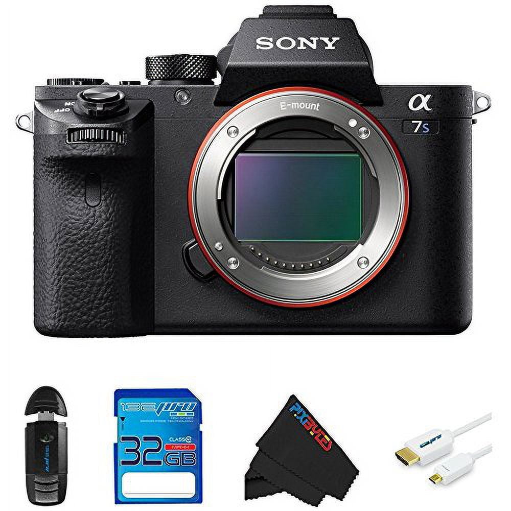 Sony a7S II ILCE7SM2/B 12.2 MP E-mount Camera with Full-Frame