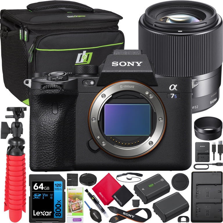 Sony a7S III Full Frame Mirrorless Camera Body ILCE-7SM3/B Bundle