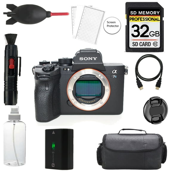 Sony a7S III Mirrorless Camera (Body) + 32GB + Bag+ Screen Protector- Basic Kit (International Version)