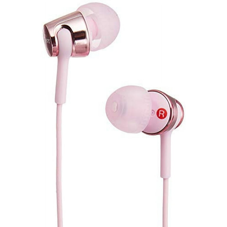 Sony earphone MDR EX155 Canal type Light pink MDR EX155 P