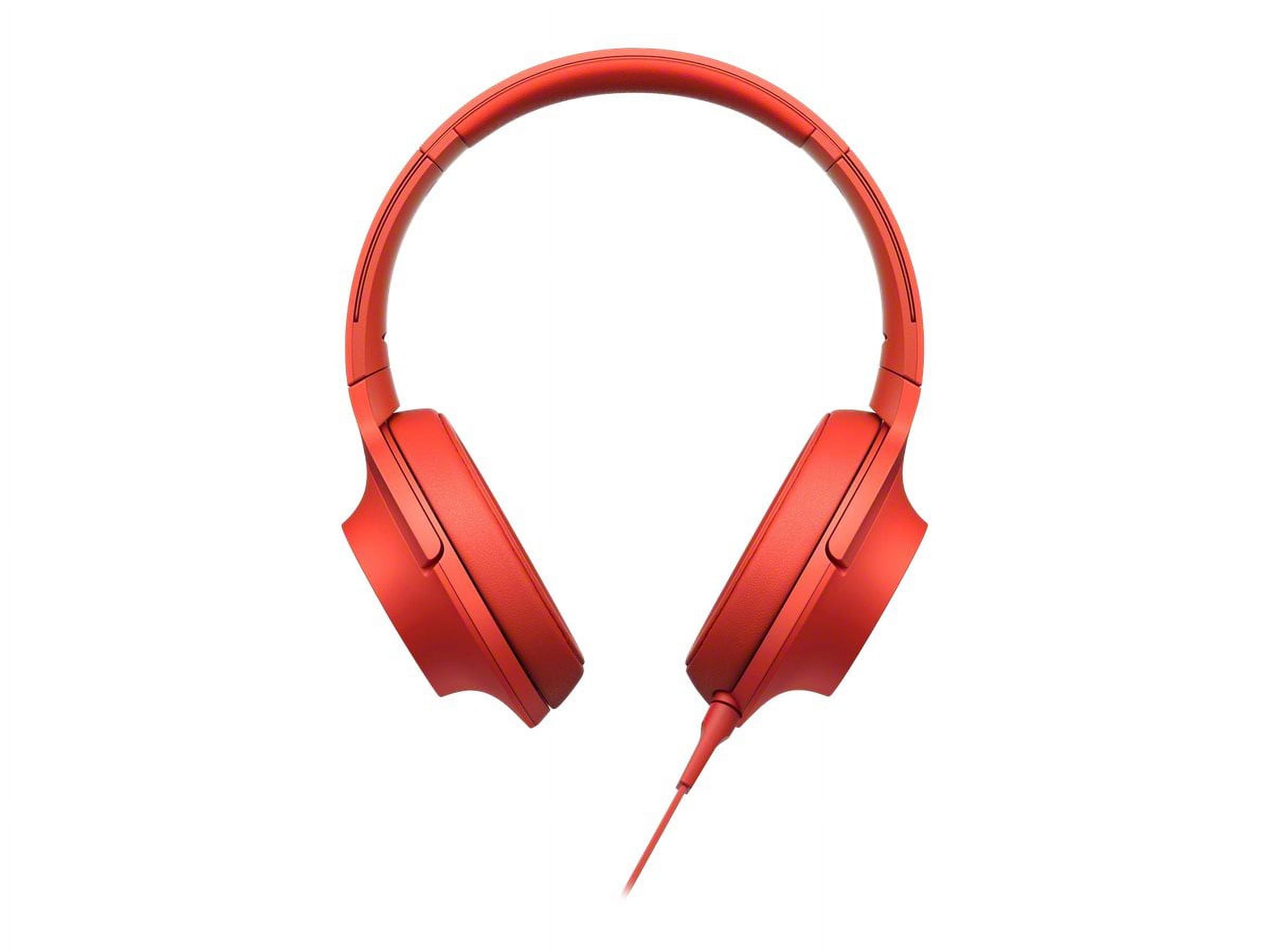 Stereo Headphones Sony Headset Red Sony MDR-ZX100 Stereo