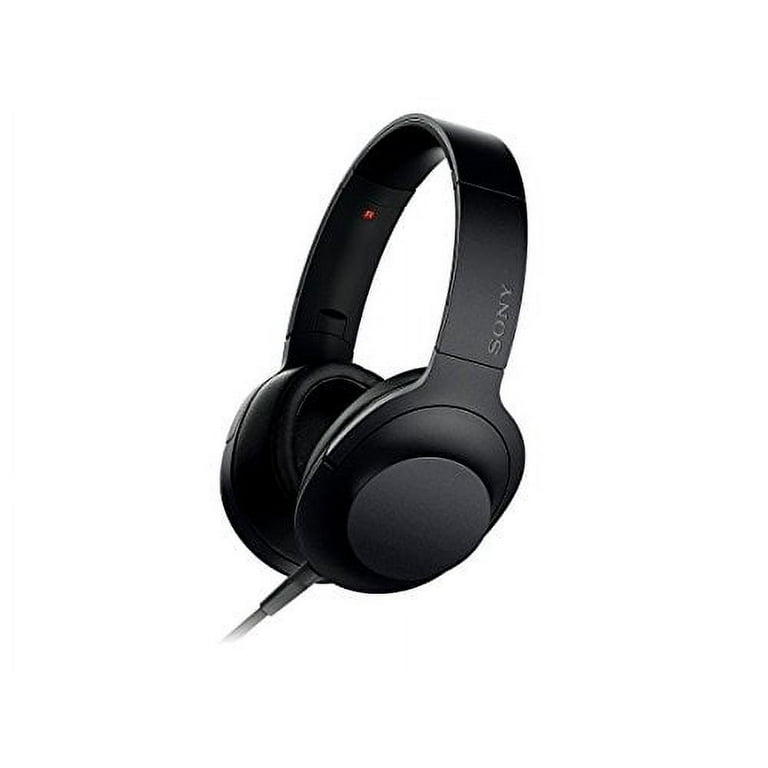 Sony headphone h.ear on MDR-100A : High resolution compatible Closed type  Foldable Cable detachable / balanced connection compatible With remote