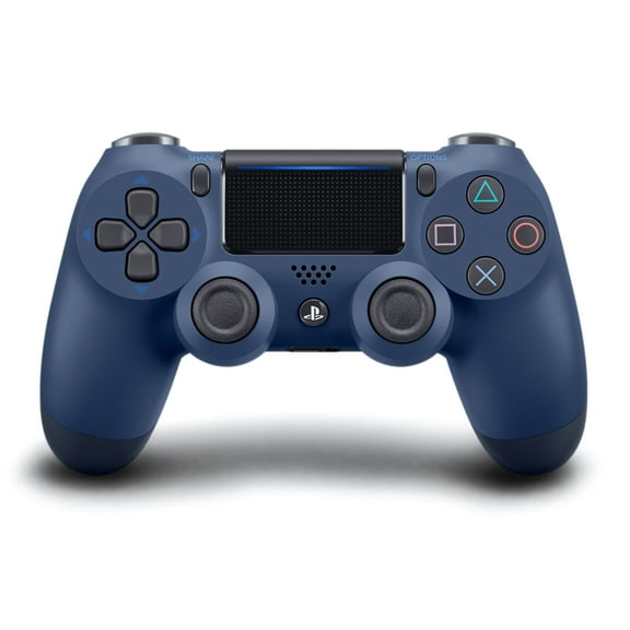 SonyPS4 DualShock 4 Wireless Controller for P4/Slim/Pro, with Charging Cable, Great gamepad Gift- Midnight Blue