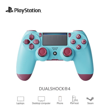 SonyPSt4 DualShock 4 Wireless Controller, SonyPlayStation 4 Gamepad Remote Joystick, Berry Blue