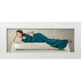 thumbnail image 1 of Sonya, Duval 14x7 White Modern Wood Framed Museum Art Print Titled - White Piano Lady, 1 of 4