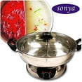 thumbnail image 1 of Sonya Shabu Shabu Hot Pot Electric Mongolian Hot Pot W/DIVIDER, 1 of 6