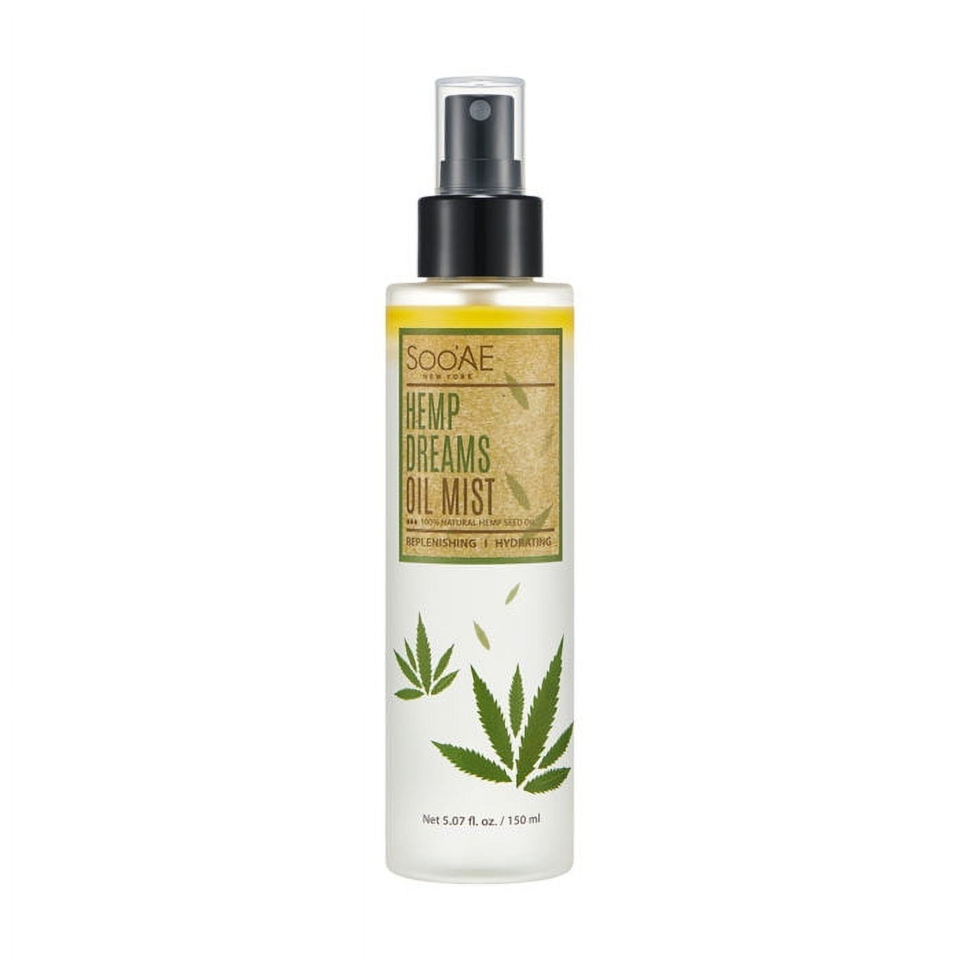 Soo'AE Hemp Dreams Oil Mist Net 5.07 fl. oz. / 150 ml Hemp Seed Oil