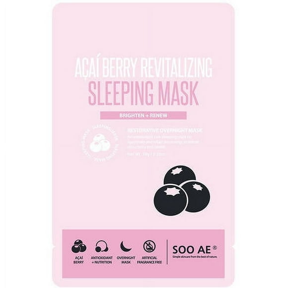 Soo Ae Acai Berry Revitalizing Sleeping Mask, .35 oz