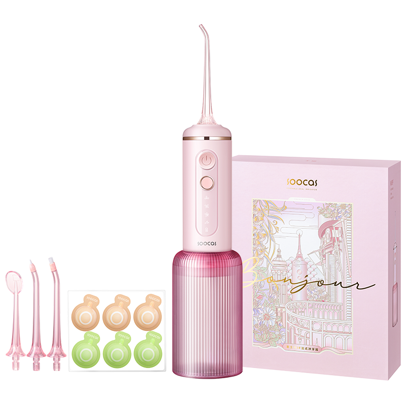 Soocas w3f oral irrigator type-c rechargeable water flosser with oral ...