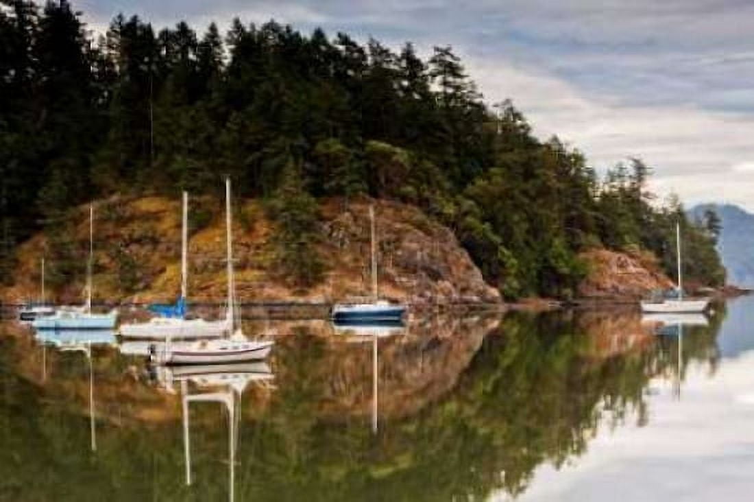 Sooke Harbor II Canvas Art - Bob Stefko (24 x 36)