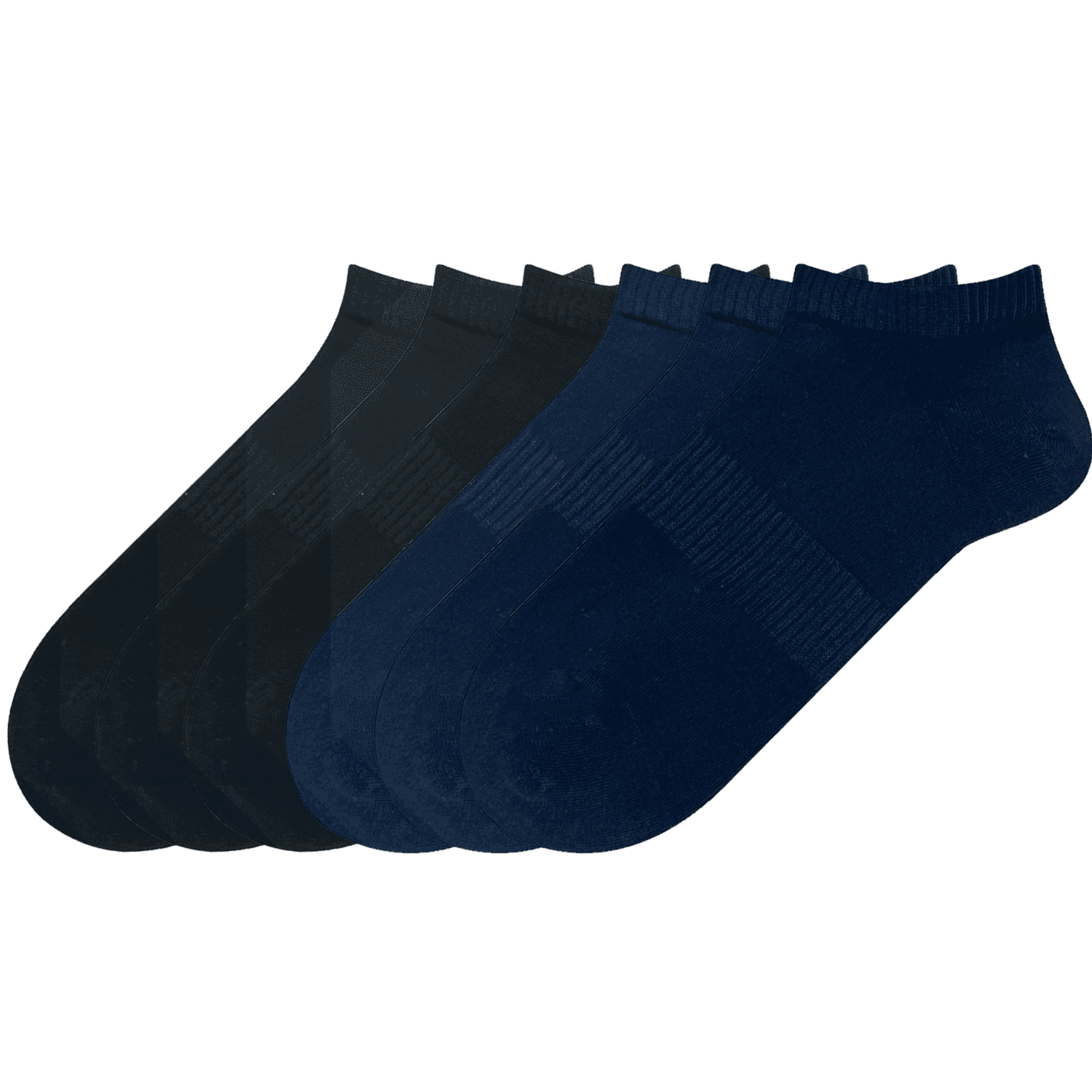 Sookeceks 6 Pairs Ankle Socks for Men Breathable Cotton Socks Anti Slip Low Cut Soft Casual Socks Size 7-11