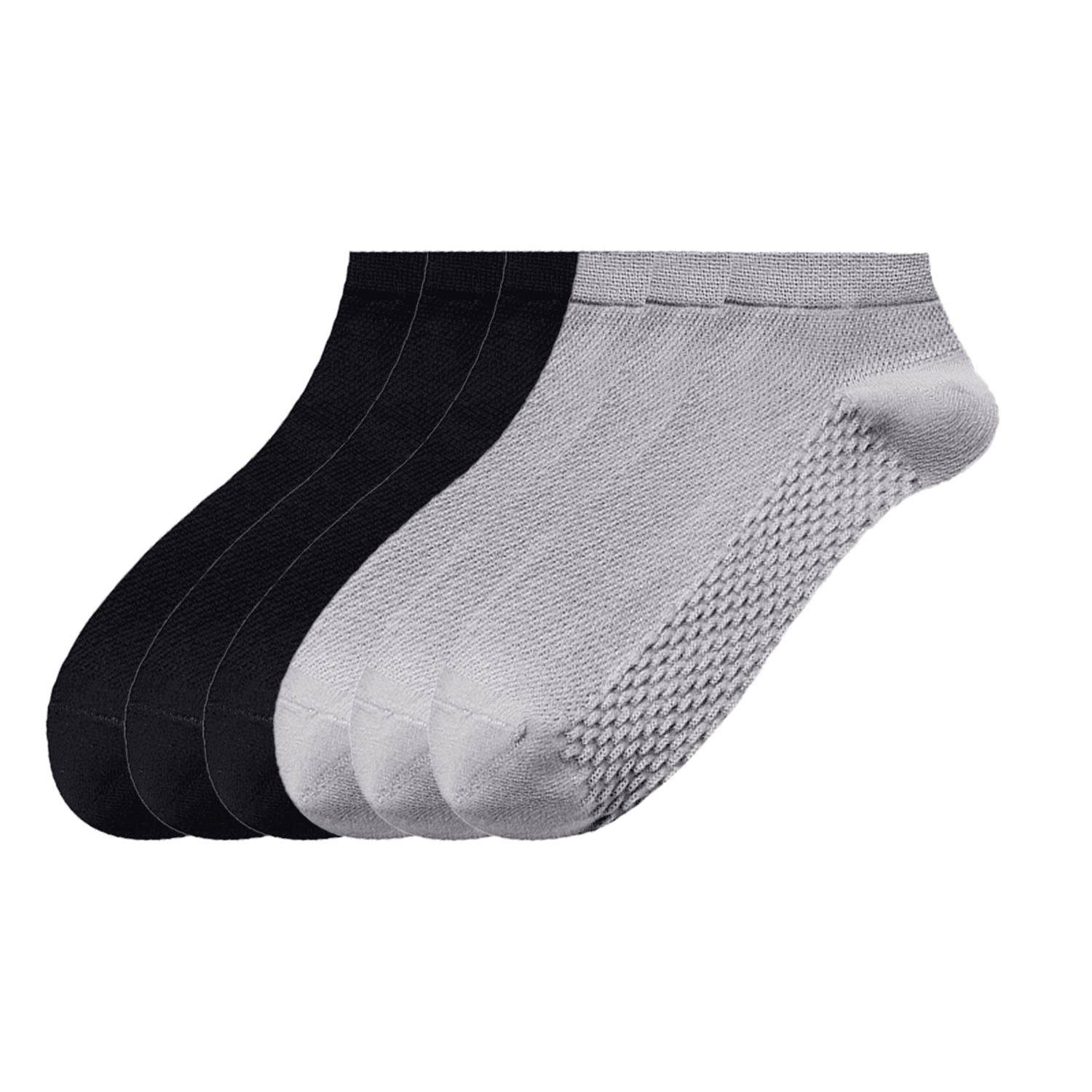 Sookeceks 6 Pairs Ankle Socks for Men Soft Breathable Mesh Cotton Socks Low Cut Soft Casual Socks Size 7-14