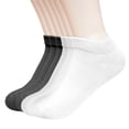 thumbnail image 1 of Sookeceks 6 Pairs Ankle Socks for Women Breathable Cotton Socks Anti Slip Low Cut Soft Casual Socks, 1 of 7