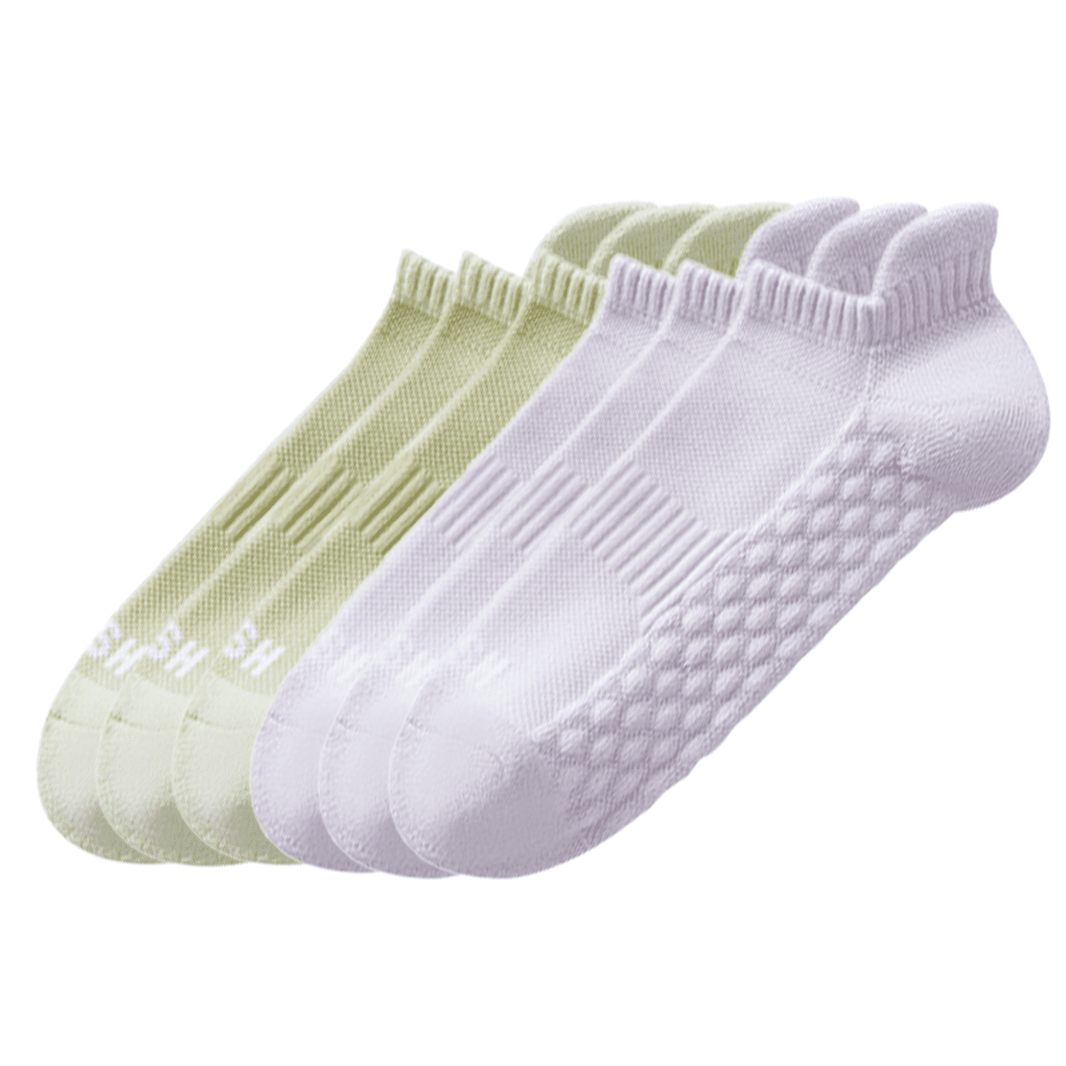Sookeceks 6 Pairs Ankle Socks for Women, Cushioned Low Cut Sports Socks for Women With Heel Tab Size 5-12