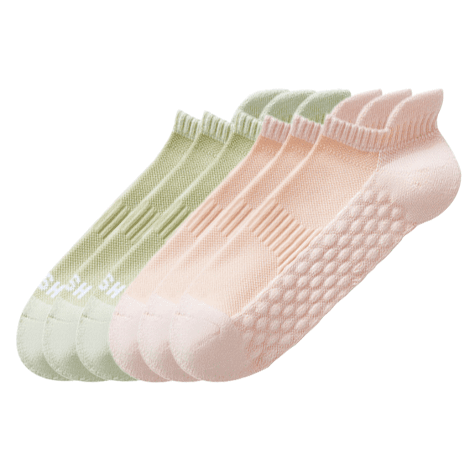 Sookeceks 6 Pairs Ankle Socks for Women, Cushioned Low Cut Sports Socks for Women With Heel Tab Size 5-12