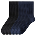 thumbnail image 1 of Sookeceks 6 Pairs Cotton Crew Socks for Mens, Soft Jacquard Socks for Casual Thick Warm Socks Size 7-11, 1 of 7