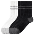 thumbnail image 1 of Sookeceks 6 Pairs Cotton Crew Socks for Mens, Soft Jacquard Socks for Casual Thick Warm Socks Size 7-11, 1 of 7