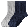 thumbnail image 1 of Sookeceks 6 Pairs Cotton Crew Socks for Mens, Soft Jacquard Socks for Casual Thick Warm Socks Size 7-11, 1 of 7